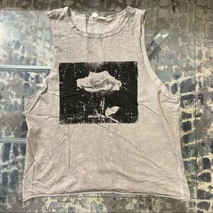 Graphic tank top